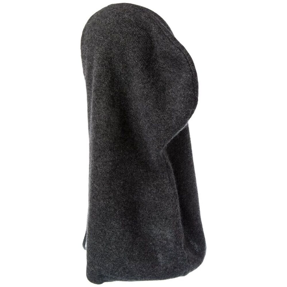Forte Charcoal Knit Hooded Scarf - Picture 2 of 2